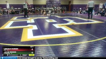 113 lbs 2nd Wrestleback (8 Team) - Lincoln Durden, Ola vs Jacob Riggins, Cambridge