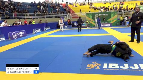 RAUANE SANTOS DA SILVA vs ANNY GABRIELLY PEREIRA SANTOS 2024 Brasileiro Jiu-Jitsu IBJJF