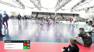 106 lbs Rr Rnd 10 - Reid Lightfoot, Pride Wrestling vs Luke Condello, Smittys Barn