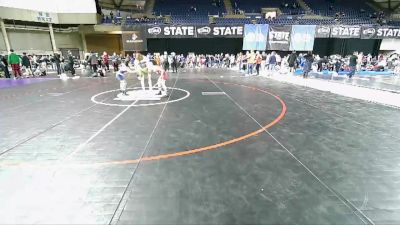 85 lbs 2nd Place Match - Giovanni Castanon, Olympia Wrestling Club vs Lorenzo Castro, Moses Lake Wrestling Club