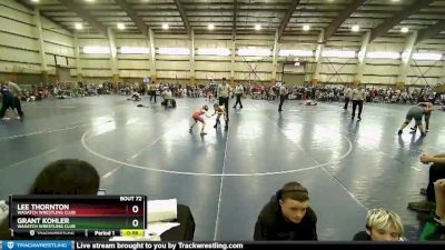 55 lbs Cons. Round 3 - Lee Thornton, Wasatch Wrestling Club vs Grant Kohler, Wasatch Wrestling Club