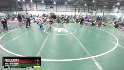 138 lbs Semis (4 Team) - Austin Green, BELIEVE TO ACHIEVE vs Kevin O?Brien, COMBAT ATHLETICS