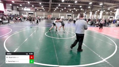 190 lbs Quarterfinal - Marcelo Aparicio, Silverback WC vs Tristan Sanchez, BlackCat WC