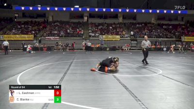 157 lbs Round Of 64 - Logan Eastman, Apprentice vs Chad Blanke, Iowa State WC