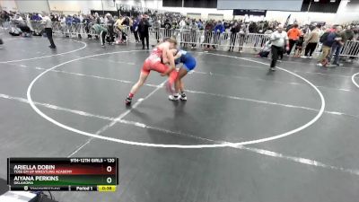 120 lbs Cons. Round 5 - Ariella Dobin, Toss Em Up Wrestling Academy vs Aiyana Perkins, Oklahoma