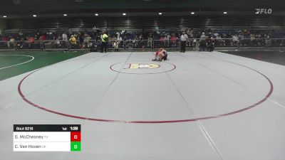 138 lbs Round Of 32 - Garrett McChesney, TX vs Chase Van Hoven, VA