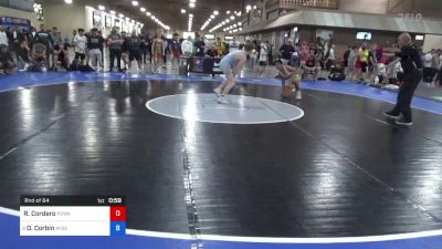 55 kg Rnd Of 64 - Rene Cordero, Poway High School Wrestling vs Dale Corbin, Wisconsin