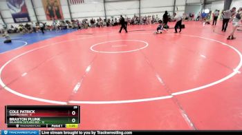 68 lbs Rd# 8- 12:30pm Saturday Final Pool - Braxton Plunk, Oklahoma Outlaws Red vs Cole Patrick, Team Michigan