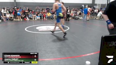 195 lbs Quarterfinal - Ethan Edwards, Bear Claw Wrestling Club vs Makoa Fairley, Reality Sports Wrestling Club