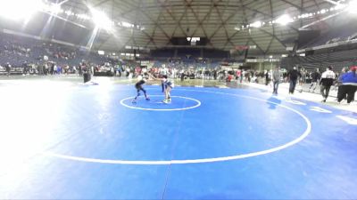 72 lbs 3rd Place Match - Vanessa Torres, Victory Wrestling-Central WA vs Ashley Ihde, Hoquiam Jr. Grizzly Wrestling Club