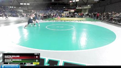 86 lbs 7th Place Match - Austin Rollins, Washington vs Ronnie Brodrick, Washington