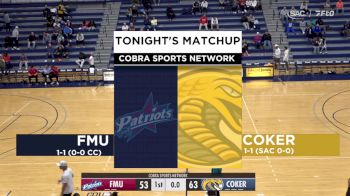 Replay: Francis Marion vs Coker | Nov 15 @ 7 PM