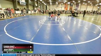 88 lbs Rd# 5- 3:45pm Friday Final Pool - Sean Kenny, Double Champs vs Cason Craft, Oklahoma Outlaws