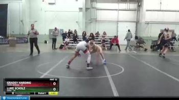 115 lbs Finals (2 Team) - Luke Scholz, Edge vs Gradey Harding, Terps Xpress