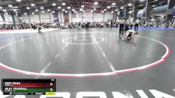 72 lbs Rd# 6- 9:00am Saturday Final Pool - Nery Rivas, POWA vs Riley Crandall, PA Gold