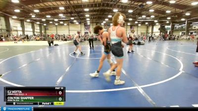 110 lbs Rd# 7- 10:45am Saturday Final Pool - Colton Shaffer, Iowa Black vs CJ Votta, Maryland Gold