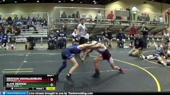 67 lbs Round 1 (4 Team) - Slate Redmon, Dundee White vs Grayson VanValkenburg, Grandville