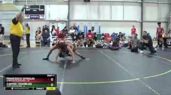 140 lbs Round 3 (6 Team) - Francesco DiTrolio, American Gladiators vs Carter Chambliss, Team Gotcha Red
