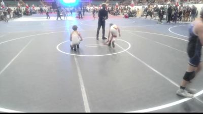 88 lbs Rr Rnd 3 - Vincent Rios, Belen Jr Wrestling vs Jorgen Booth, New Mexico Royalty