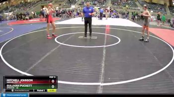 154 lbs Round 2 (4 Team) - Mitchell Johnson, Oregon City vs Sullivan Puckett, Sprague