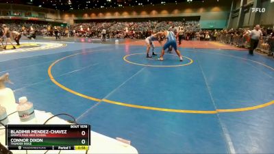 190 lbs Cons. Round 3 - Connor Dixon, Thunder Ridge vs Bladimir Mendez-Chavez, Grants Pass High School