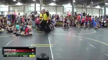 112 lbs Round 4 (6 Team) - Cohen Lumbly, Untouchables White vs Dawson Hull, Steel Valley Psychos