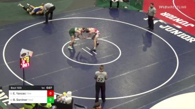 147 lbs Consi Of 32 #1 - Eian Yancec, Trinity vs Brandon Gardner, Frazier