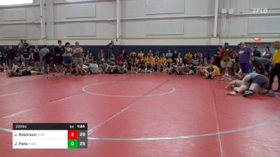 220 lbs Pools - John Robinson, Ohio Gold vs Jackson Pate, Phoenix W.C. - Red