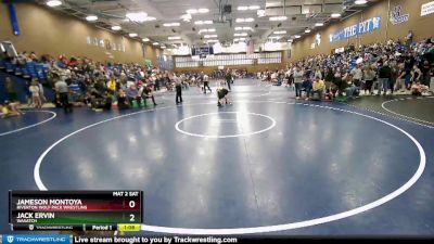 88 lbs Cons. Round 2 - Jack Ervin, Wasatch vs Jameson Montoya, Riverton Wolf Pack Wrestling