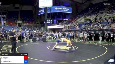 120 lbs Rnd Of 64 - Donny Pigoni, Illinois vs Charlie LaRocca, Indiana