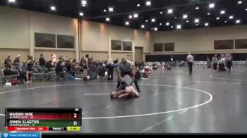85 lbs Finals (2 Team) - Owen Slagter, Tennessee Blue vs Haiden Hise, Alabama Elite