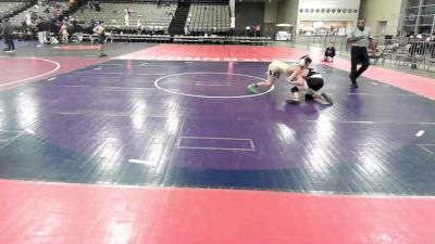 116 lbs Rr Rnd 4 - Ryan Goldstein, M2TC Blue vs Asher Bacon, Roundtree Wrestling Academy Black