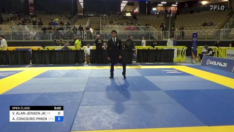 VERN ALAN JENSEN JR. vs ALEXANDRE CONCIEIRO PIMENTEL 2024 Pan Jiu Jitsu IBJJF Championship