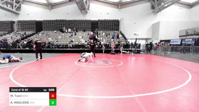 122-H lbs Consi Of 16 #2 - Matthew Tucci, Bayport-Blue Point vs Armani MAGLIONE, JFK-Iselin