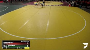 88 lbs Quarterfinals (8 Team) - Cole Berhow, Brainerd vs Riley Harberts, Adrian