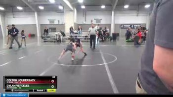 60 lbs Semis (4 Team) - Colton Louderback, Xtreme Team vs Dylan Verceles, 84 Athletes