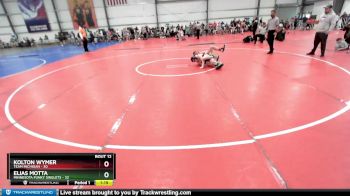 130 lbs Rd# 6- 9:00am Saturday Final Pool - Elias Motta, Minnesota Funky Singlets vs Kolton Wymer, Team Michigan