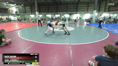 150 lbs Semifinal - Karl Ludwig Ii, Great Neck Wrestling Club vs Nate Moore, Grizzly Wrestling Club