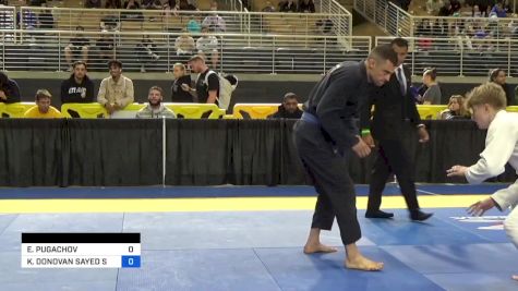 EDUARD PUGACHOV vs KHALIL DONOVAN SAYED STEVENS 2024 Pan Jiu Jitsu IBJJF Championship