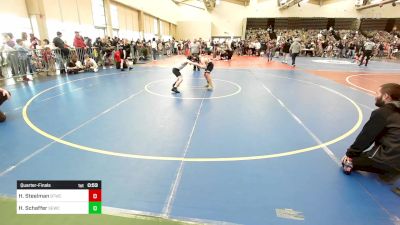 89-M lbs Quarterfinal - Hunter Steelman, Bitetto Trained Wrestling vs Holden Schaffer, Shore Elite Wrestling Club