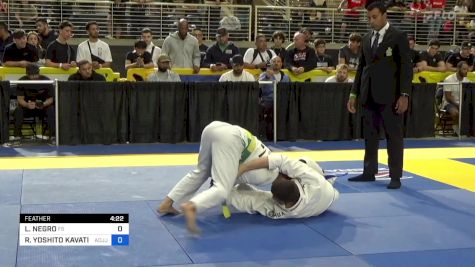 LUCA NEGRO vs RICARDO YOSHITO KAVATI AMARAL 2024 Pan Jiu Jitsu IBJJF Championship