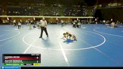 95 lbs Cons. Round 3 - Paxton Redenius, Team Valley Wrestling Club vs Camden Meyer, Iowa