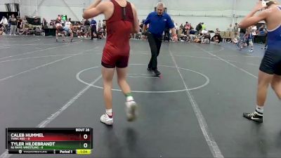 113 lbs Round 7 (8 Team) - Caleb Hummel, TNWC Red vs Tyler Hildebrandt, NJ Rams Wrestling