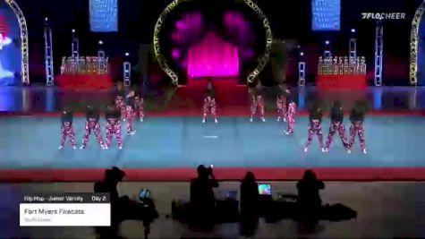 Fort Myers Firecats - Youth Cheer [2021 Hip Hop - Junior Varsity Day 2] 2021 Pop Warner National Cheer & Dance Championship