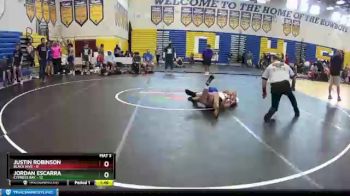 120 lbs Round 6 (8 Team) - Jordan Escarra, Cypress Bay vs Justin Robinson, Black Hive