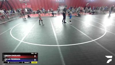 67 lbs Cons. Round 1 - Gibson Engelkes, IA vs Oscar Pederson, MN