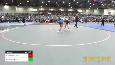 135 lbs Semifinal - Renice Gonzalez, Threshold vs Mackenzie Shearon, Redmond High School