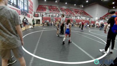 58 lbs Rr Rnd 2 - Layla Kellogg, Smith Wrestling Academy vs Myrakle Stark, Ponca City Wildcat Wrestling