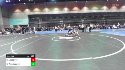 138 lbs Round Of 64 - Christian Lopez, Sahuarita vs Sam Weinberg, La Costa Canyon