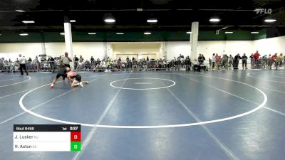 90 lbs Consi Of 16 #1 - Jonas Lusker, NJ vs Ryland Aston, GA